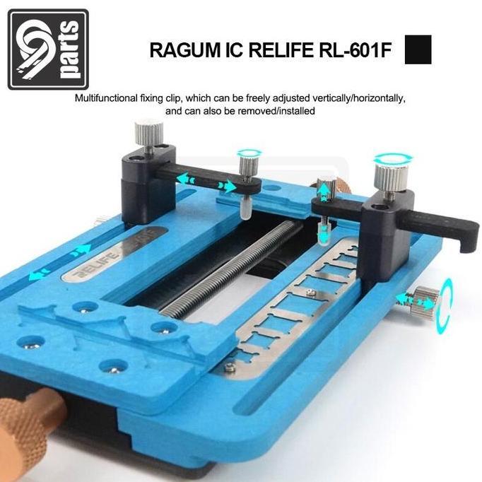 (Allthebest) Ragum IC Relife RL-601F / Ragum Pcb / Ragum Mesin / Penjepit Mesin /