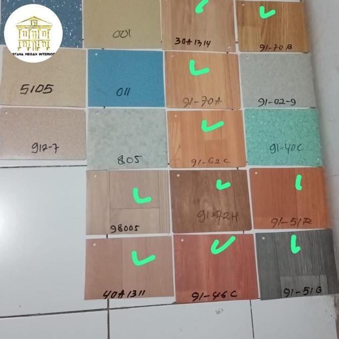 Karpet Lantai Vinyl Floor Tebal 1.5 mm