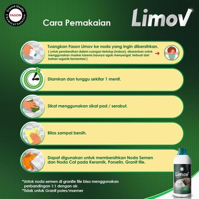 Siappgass- Pembersih Keramik Fason Limov 900Ml