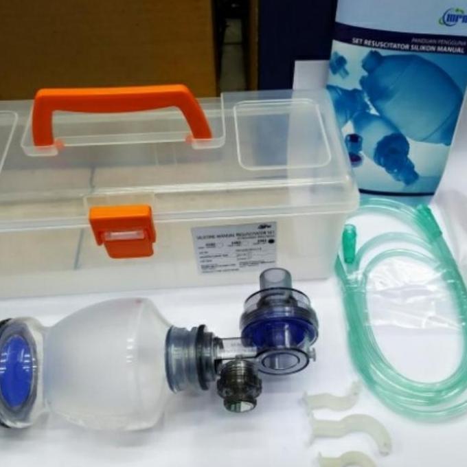 TERBARU ambubag silicon Bayi MPM / Resusitator silikon bayi