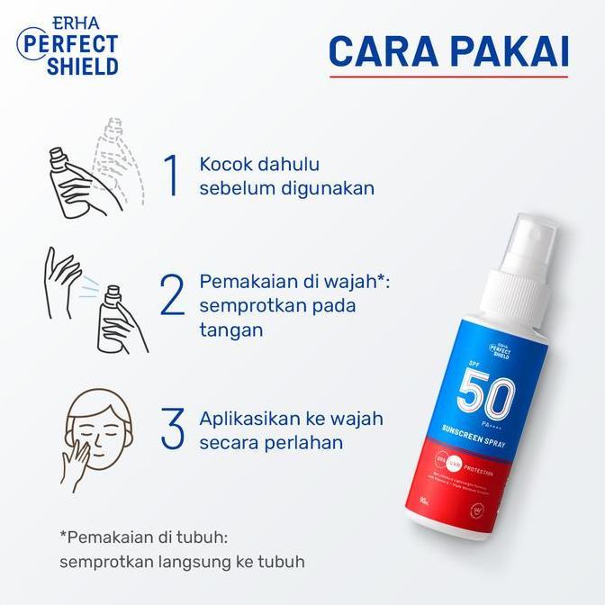 Cantikjamin Erha Perfect Shield Sunscreen Spray 90Ml