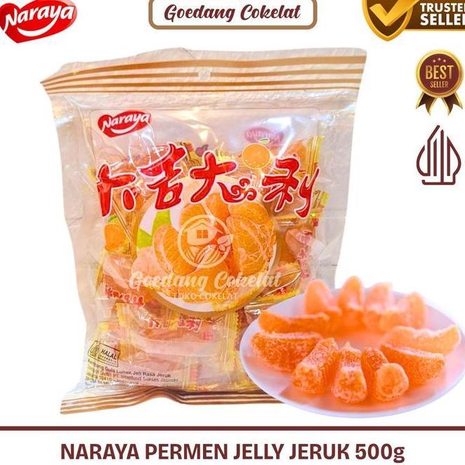 Naraya Jelly Jeruk Mandarin Orange Candy Gr Halal