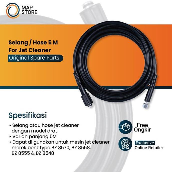 Instangaspol- Hose For Jet Cleaner 10 M / Selang Hose Jet Cleaner Benz & Autopramie