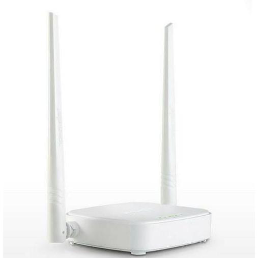 Lansungkirim- Tenda N301 Wireless Router 2 Antenna - White Box : Hitam