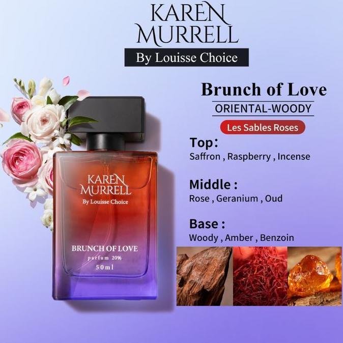 Gasyuk- [Live]Louisse Choice & Karen Murrell Parfum 50Ml Bpom 48 Hours Lasting Edp Men Women Perfume