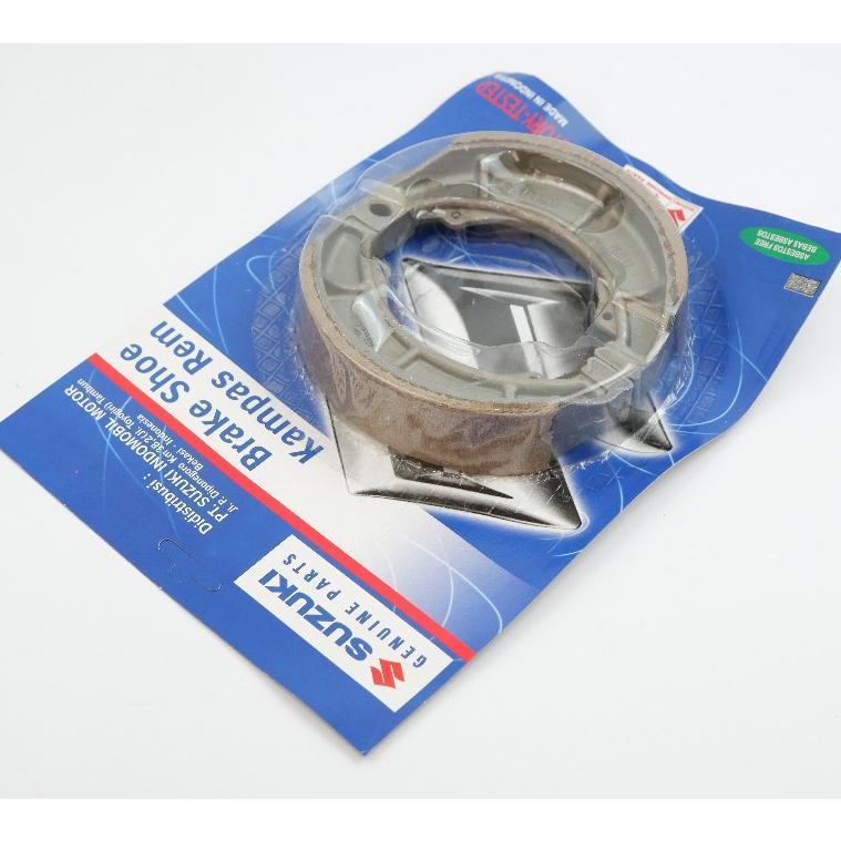 Kampas Rem Belakang Tromol Suzuki Thunder 125 Ori / Kampas Tromol Belakang Spin 125 Original premium