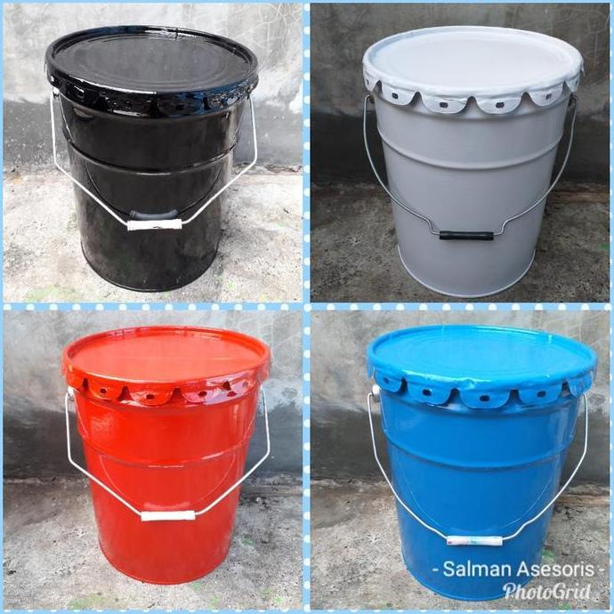 Instangaspol- Tong Besi 20 Liter Tempat Bakar Sampah