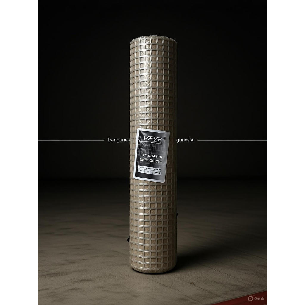 KAWAT LOKET JUMBO - Ukuran Lubang [1/2"] / [1"] - Tipe PVC / GALVANIS - Tebal Kawat 1.2mm