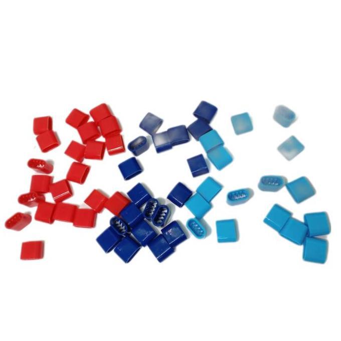 Lansungkirim- 100 Pcs Lock Ring Stopper Gelang Tiket Lanyard / Ring Closure Lanyard