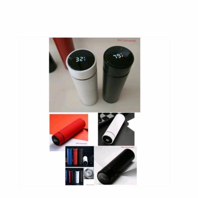 Yxwrg- Tumbler Stainless Pengukur Suhu Digital Vacum