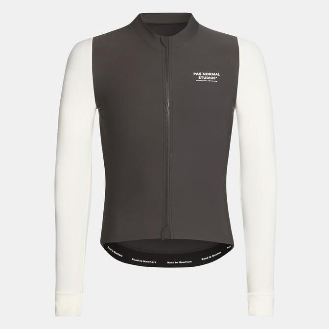 Jersey PNS Long Sleeve Off White -  Jersey Sepeda Road Bike PNS Thermal