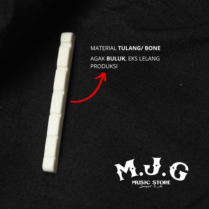 Nut Tulang Bone Gitar Neck Cembung Graphtech Squier Fender Telecaster