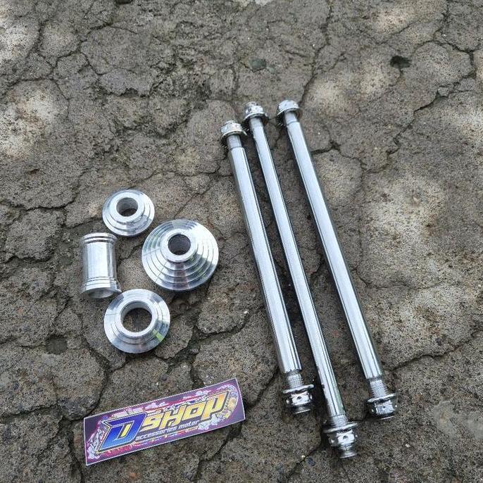 Look- As Roda Rx King Rx Special Depan Belakang Tengah Model Probolt Set Bosh Tromol Cnc