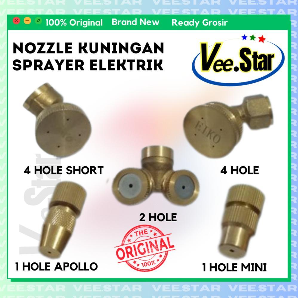 Bisa Cod Nozle Kuningan Sprayer Elektrik 1 Hole Mini / Nozle Sprayer Elektrik / Nozle Sprayer Kuning