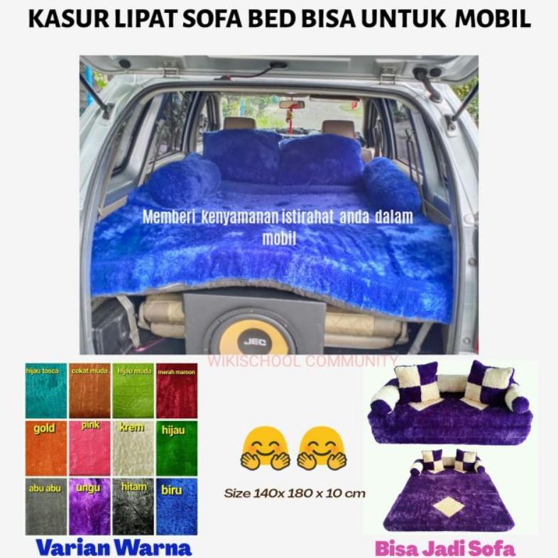 Kasur Mobil / Kasur Lipat / Sofa Bed / Kasur Busa