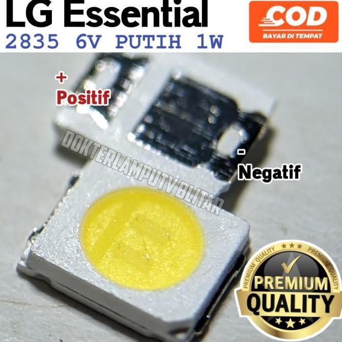 Bestone- 100PCS PUTIH LED SMD 6V 150MA LG2835 UNTUK SERVIS LAMPU LED DLL