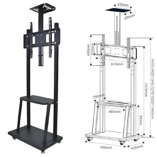 Bracket Tv Stand 32" - 75" Bracket Tv Standing Universal Lcd Led Tv'S