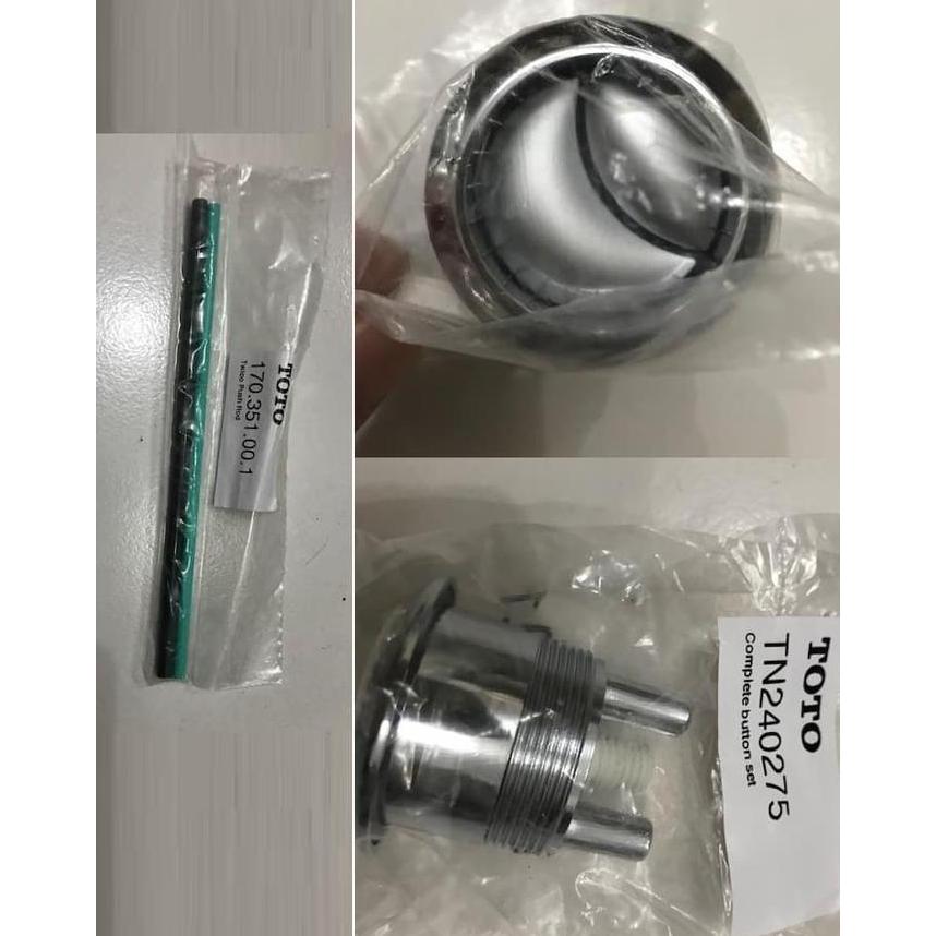Toilet Closet Button TOTO TN240275 + Stik Pencetan Tombol Kloset TOTO