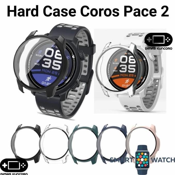 Hard Case Coros Pace 2 cover casing tempered glass anti gores antigores mika shell coros pace 2