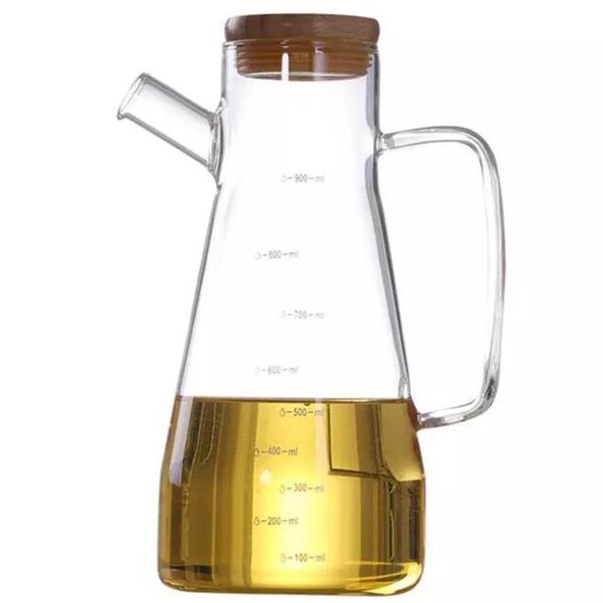 Botol Minyake Astetic Borosilicate Glass Oil Pot