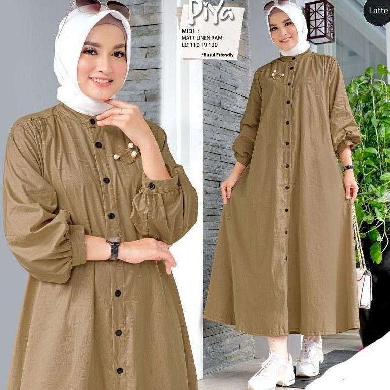 Murah Dress Piya Terbaru Tunik Kekinian Pakaian Wanita Tunik Masakini Tunik Malaysia Longtunik Terba