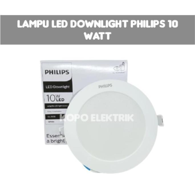 Bestone- Lampu Led Downlight Philips 10 Watt/ 10w Bulat