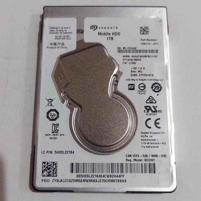 Hardisk Harddisk Hdd Internal 1tb Laptop PS4 2.5 inch