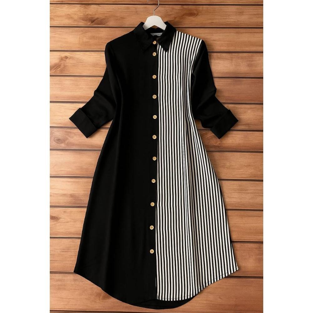 Promo Tunik Kemeja Wanita Lengan Panjang Katun Toyobo