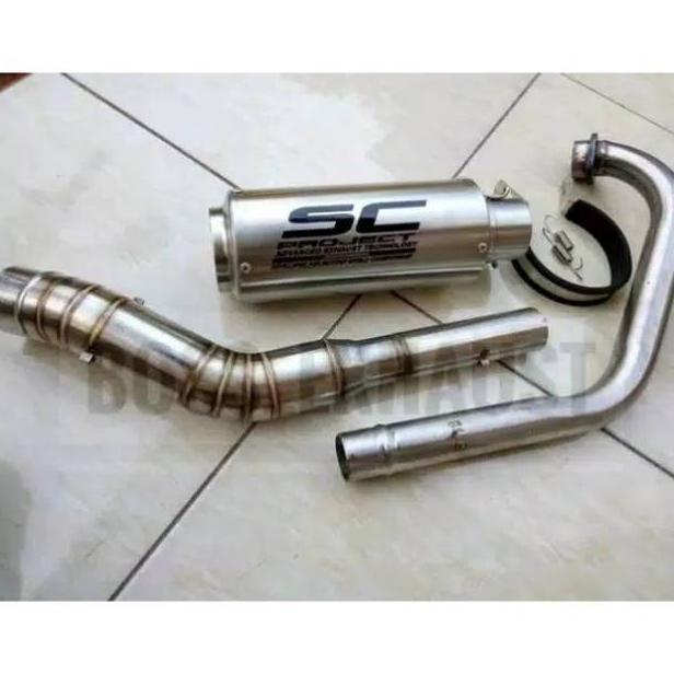 Grosir Knalpot Sc Projek Knalpot Racing Buat Mx Old Mx King Cs1 Vixsion Sonic Fu Supra Gtr Scorpio D
