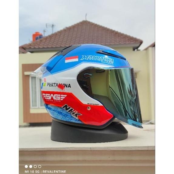 Thebest- Spoiler NHK R6 | aksesoris variasi paket ganteng Helm Half Face NHK