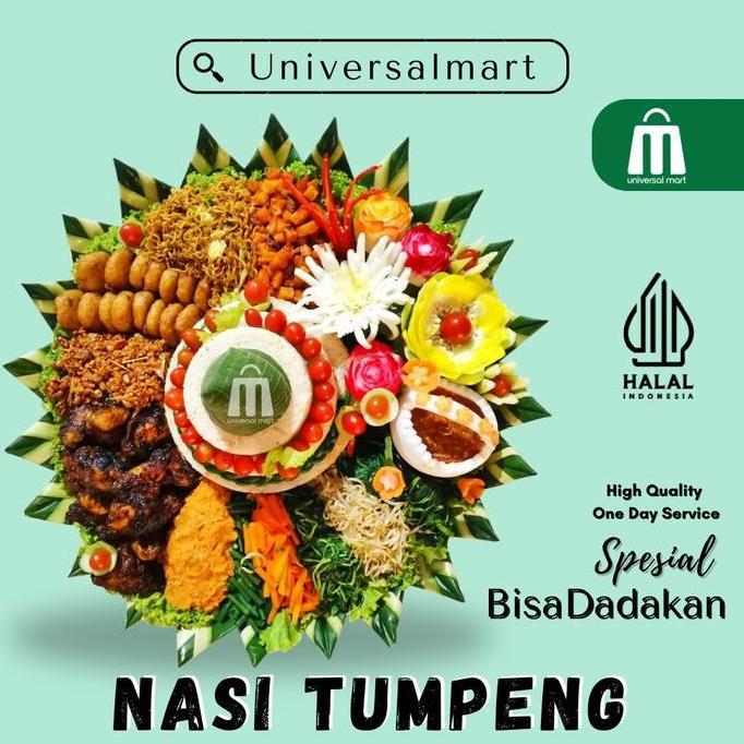 P_dalali - Nasi Tumpeng Untuk 10 Orang Halal Higienis Food