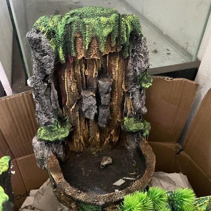 Miniatur air terjun aquascape Murah