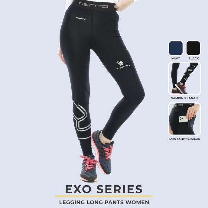 Sale Tiento Long Pants Celana Legging Panjang Sport Women