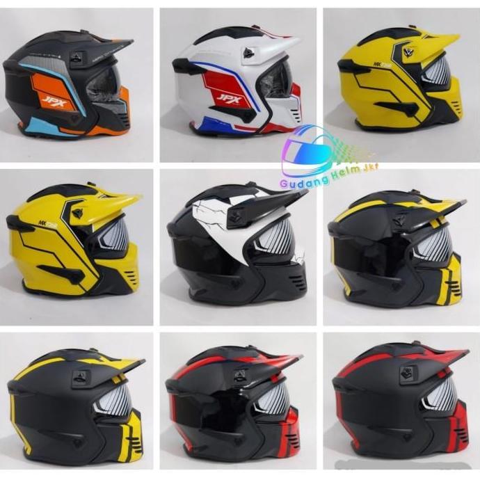 Thebest- Helm JPX FullFace JPX MX 726 R MOT