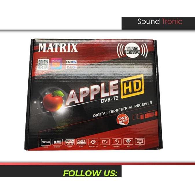 Set Top Box TV Digital DVB T2 merk MATRIX Original