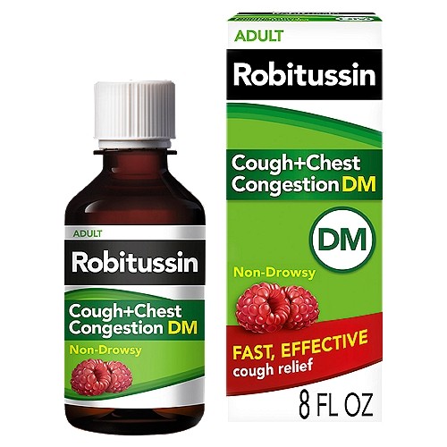Robitussin Adult Cough and Chest Congestion DM 8 oz 237 ml