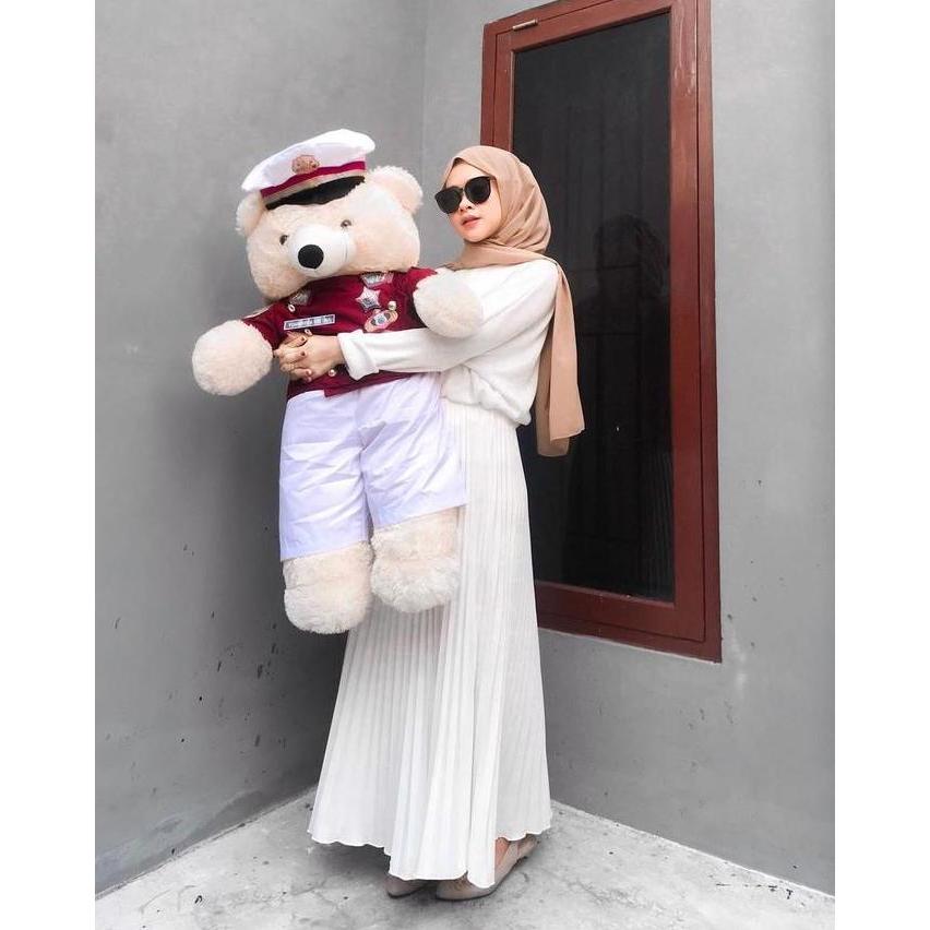 Thebest- ROK PLISKET 100 CM / ROK PLISKET PANJANG / ROK REMPEL / ROK LIPET