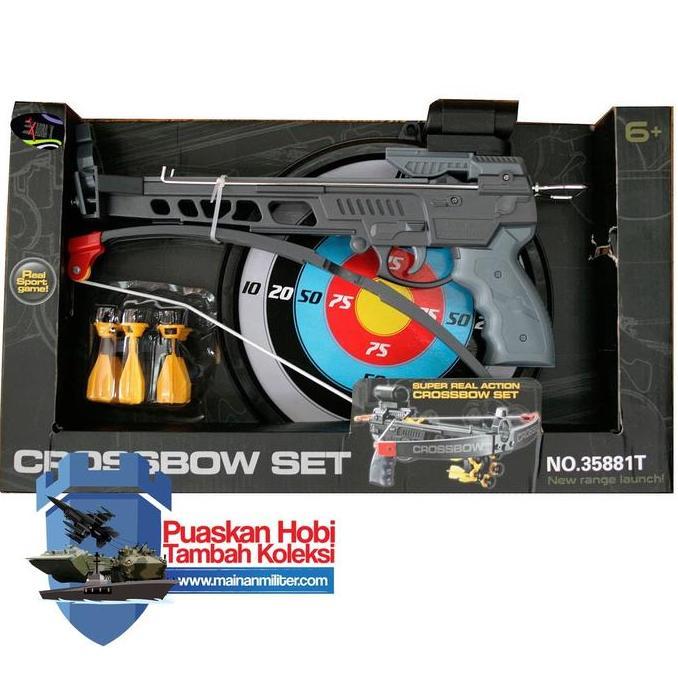 Mainan Panahan Crossbow Anak Panah Pendek