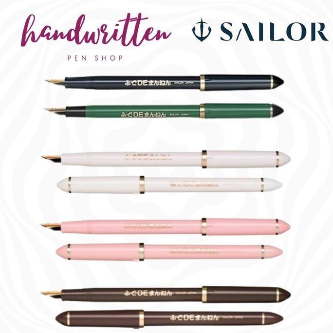 SAILOR Fude De Mannen Fountain Pen For Calligraphy & Sketching | Pena Kalam