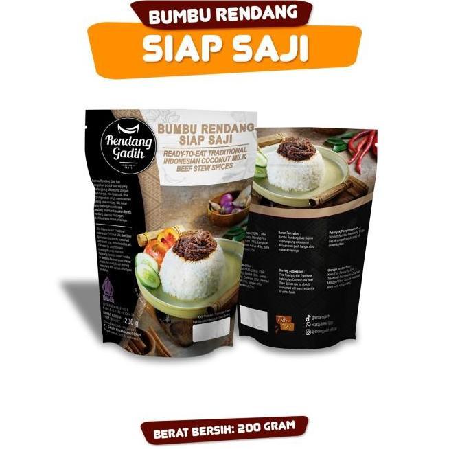 Bumbu Rendang Siap Saji Rendang Gadih