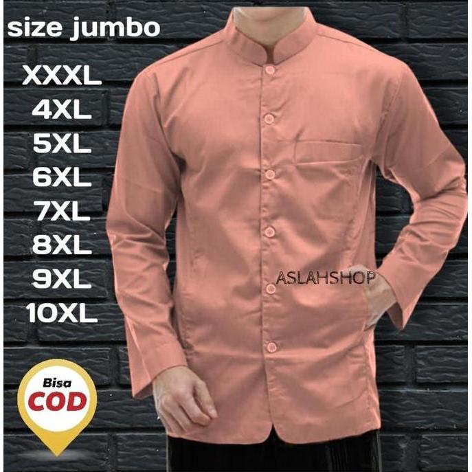 Thebest- Baju jasko pria dewasa ukuran super jumbo polos