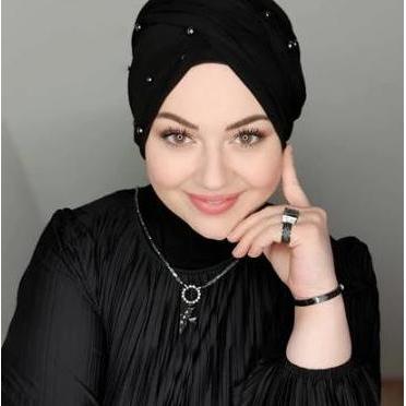 Thebest- TERLARIS,Instant Turban Jersey Muslim Hijab Turban Instan Dewasa