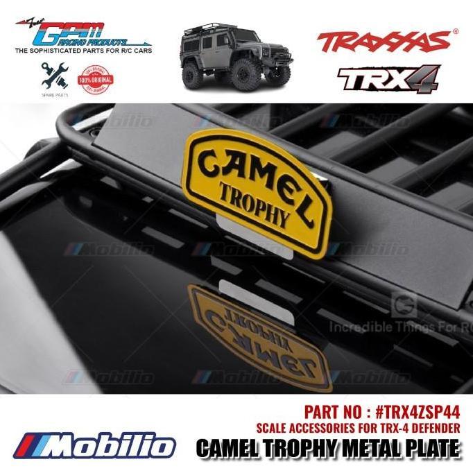 Gpm Part #Trx4Zsp44 Camel Trophy Metal Plate For Traxxas Trx-4 Defender Crawler Adventure Terlaris