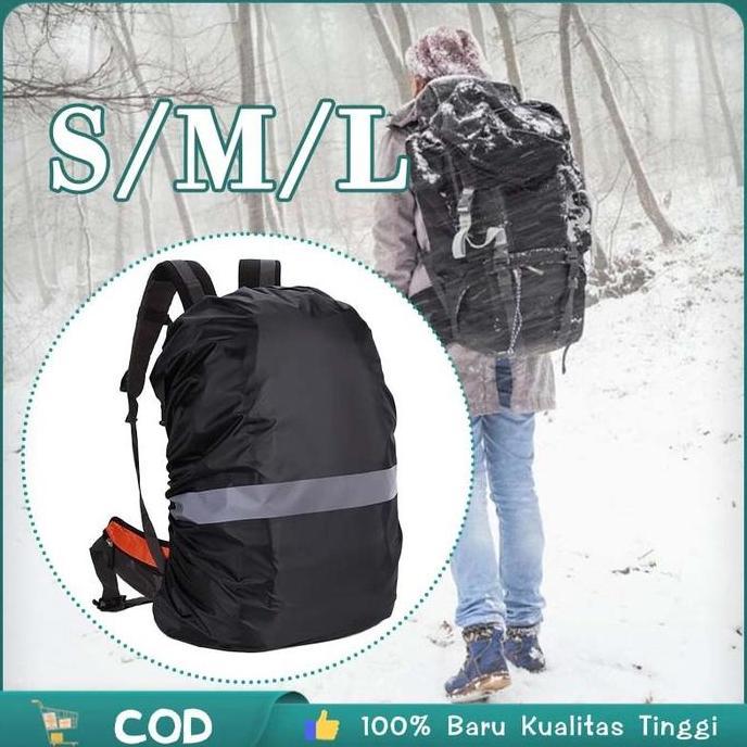 BEST SELLER / PREMIUM Cover Bag Waterproof Cover Tas Anti Hujan Cover Tas Ransel Jas Hujan Tas