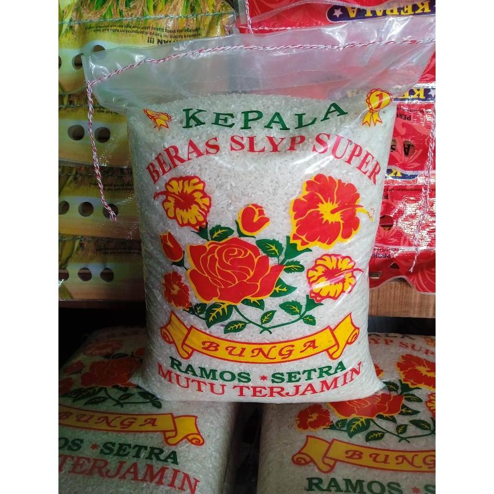 Beras Slyp cap Bunga 5 kg