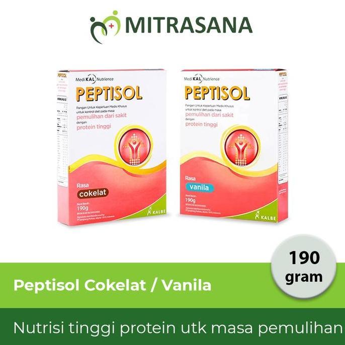 Milkking- Peptisol Coklat/Vanilla (180Gr) - Nutrisi Untuk Masa Pemulihan
