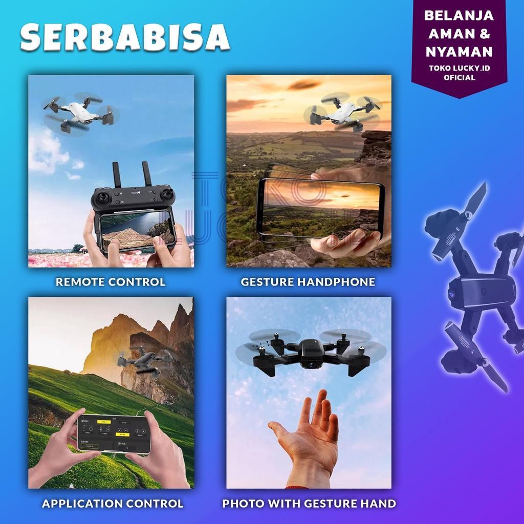 Drone Kamera Phip Dual Camera 4K Hd 3D Roll Remote Control Usb Cas