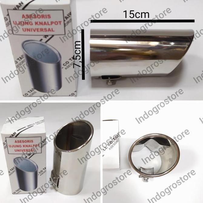 Muffler Sambungan Buntut Knalpot Mobil Avanza Veloz Rush Sienta