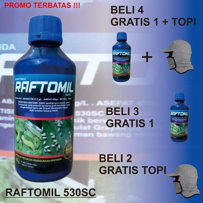 Taman- Raftomil 530 Sc Abamectin Asefat Metom Insektisida