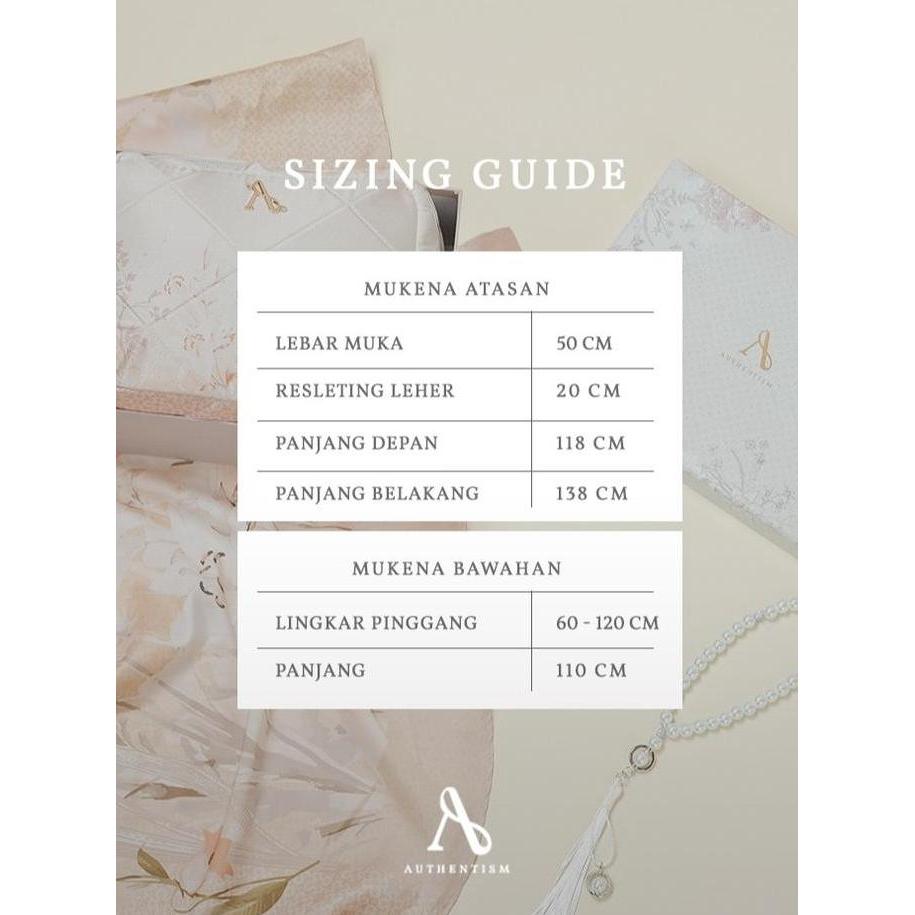 Sale Authentism Id | Haleema Prayer Set - Mukena Silky Premium Dewasa Motif Print Elegan